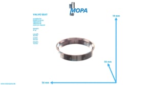 VALVE SEAT - 12190018 suitable for MWM & Deutz engines