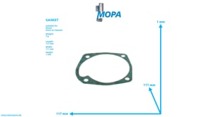 GASKET - 12270869 suitable for Deutz engines