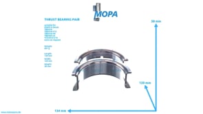 PASSLAGERPAAR - 12276203 passend für MWM & Deutz Motoren