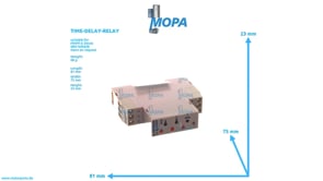 TIME-DELAY-RELAY - 12320162 suitable for MWM & Deutz engines