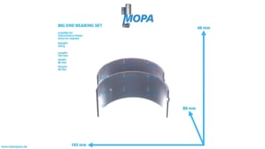 BIG END BEARING SET - 270105 suitable for Volvo/Volvo Penta engines