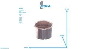 BUSH - 4030550750 suitable for MTU engines
