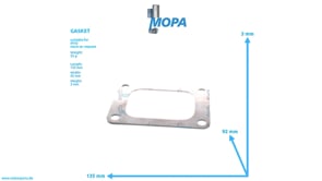 GASKET - 4441420180 suitable for MTU engines