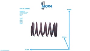 VALVE SPRING - 468067 suitable for Volvo/Volvo Penta engines