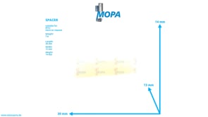 SPACER - 5005332441 suitable for MTU engines