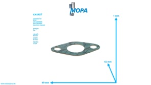 GASKET - 5030810180 suitable for MTU engines