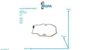 VALVE HOUSING GASKET - 51039050190 suitable for MAN D-engines VALVE HOUSING GASKET - 51039050190 suitable for MAN D-engines
