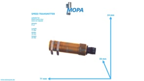 SPEED TRANSMITTER - 51271200028 suitable for MAN D engines SPEED TRANSMITTER - 51271200028 suitable for MAN D engines
