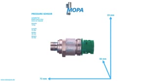 PRESSURE SENSOR - 51274210241 suitable for MAN D-engines