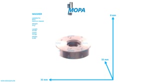 WASHER - 5371810062 suitable for MTU engines