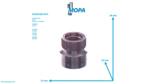 KNURLED NUT - 5800380172 suitable for MTU engines KNURLED NUT - 5800380172 suitable for MTU engines