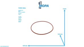 TORIC SEAL - 700429142000 suitable for MTU engines