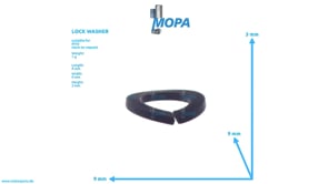 FEDERRING - 912004005101 passend für MTU Motoren