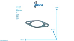 DICHTUNG - 917003045001 passend für MTU Motoren