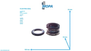 FLOATING SEAL - 0012010119 suitable for MTU engines