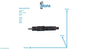 FUEL INJECTOR - 0030176421 suitable for MTU engines