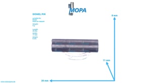 DOWEL PIN - 01105132 suitable for Deutz engines
