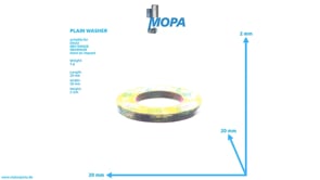 PLAIN WASHER - 01107105 suitable for Deutz engines