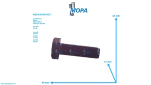 HEXAGON BOLT - 01113949 suitable for Deutz engines