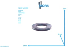 PLAIN WASHER - 01151000 suitable for Deutz engines