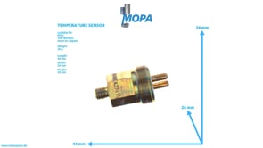 TEMPERATURE SENSOR - 0115427417 suitable for MTU engines