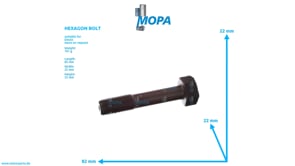 HEXAGON BOLT - 01166890 suitable for Deutz engines