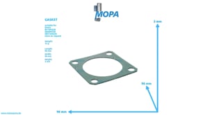 GASKET - 01167553 suitable for Deutz engines GASKET - 01167553 suitable for Deutz engines
