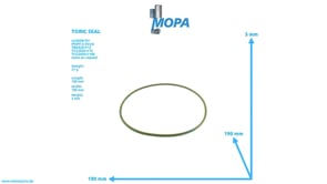 TORIC SEAL - 01183301 suitable for MWM & Deutz engines