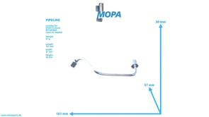 PIPELINE - 02048431 suitable for MWM & Deutz engines
