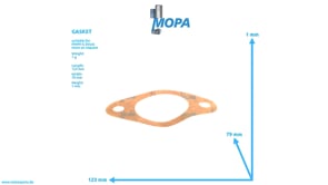 GASKET - 02060202 suitable for MWM & Deutz engines