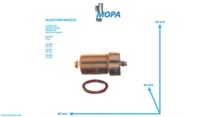INJECTION NOZZLE - 02067953 suitable for MWM & Deutz engines