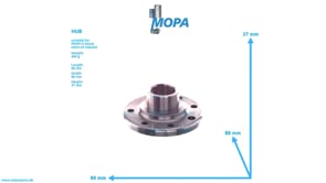 HUB - 02154721 suitable for MWM & Deutz engines