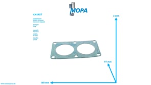 GASKET - 04003797 suitable for MWM & Deutz engines