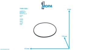 TORIC SEAL - 04041691 suitable for MWM & Deutz engines
