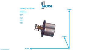 THERMAL ACTUATOR - 04052670 suitable for MWM & Deutz engines