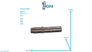 VALVE GUIDE - 04149849 suitable for Deutz engines