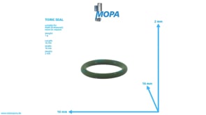 TORIC SEAL - 06563330334 suitable for MAN D-engines