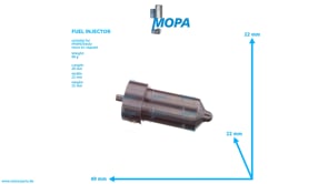 FUEL INJECTOR - 12152957 suitable for MWM & Deutz engines