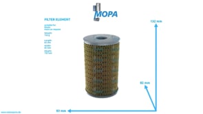 FILTER ELEMENT - 12153208 suitable for Deutz engines