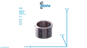 BUCHSE - 12161008 passend für MWM & Deutz Motoren