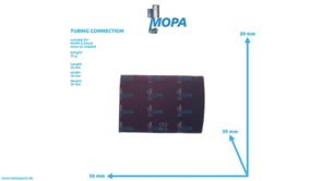 TUBING CONNECTION - 12161869 suitable for MWM & Deutz engines