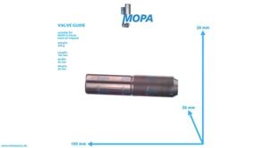 VALVE GUIDE - 12170627 suitable for MWM & Deutz engines