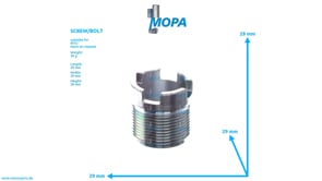SCREW/BOLT - 4030170271 suitable for MTU engines