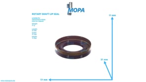 WELLENDICHTRING - 424580 passend für Volvo/Volvo Penta Motoren