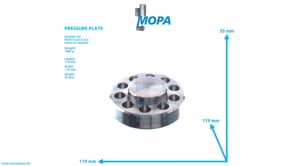 DRUCKPLATTE - 51023050048 passend für MAN D-Motoren