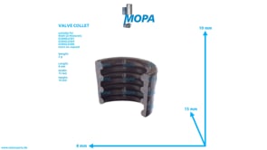 VALVE COLLET - 51041040026 suitable for MAN D engines