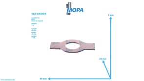 TAB WASHER - 5329940125 suitable for MTU engines