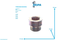 GEWINDEBUCHSE - 5509971616 passend für MTU Motoren