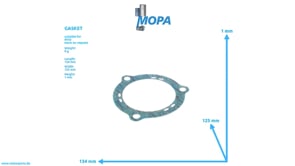 DICHTUNG - 5601750080 passend für MTU Motoren