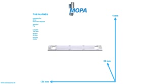 SICHERUNGSBLECH - 5800180073 passend für MTU Motoren